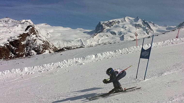 Zermatt Piste Skirennen