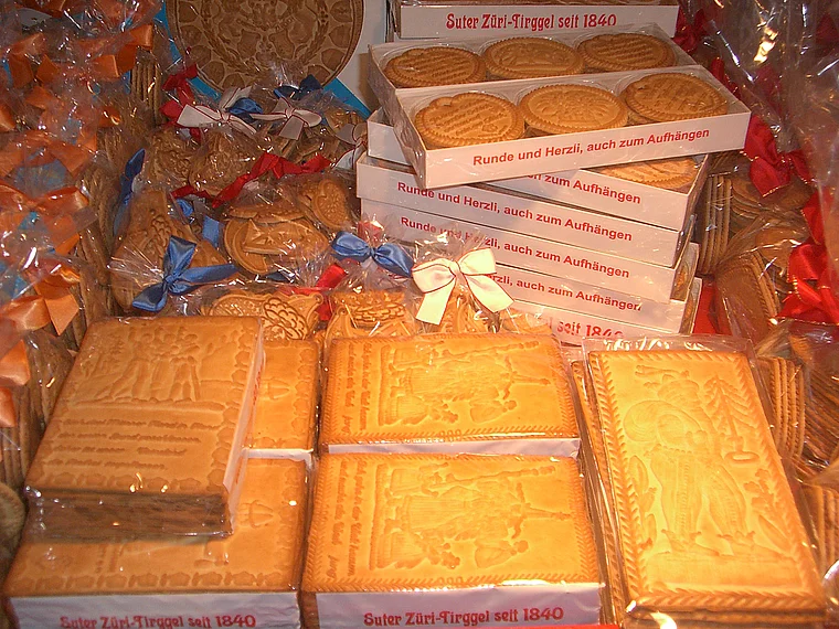 Zürich Weihnachtsmarkt Züri Tirggel