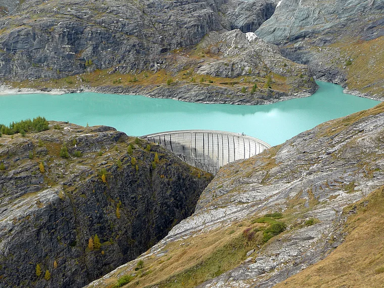 Großglockner Margaritzen Staumauer