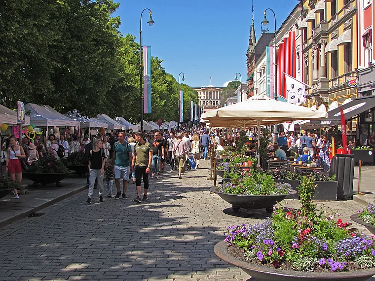 Oslo Prachtstraße
