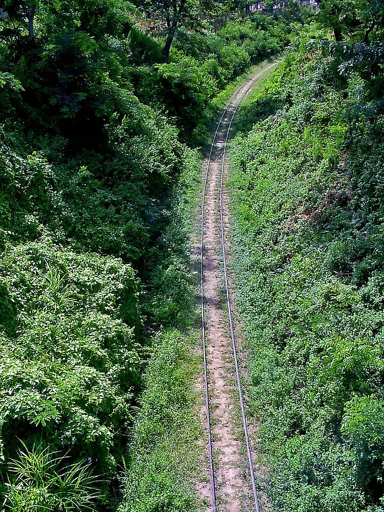 Tansania Tanga Bahngleis