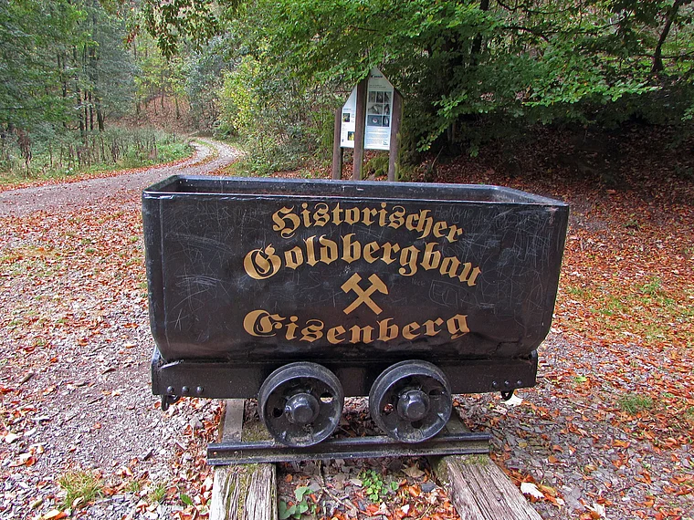Korbach Besucherstollen Lore