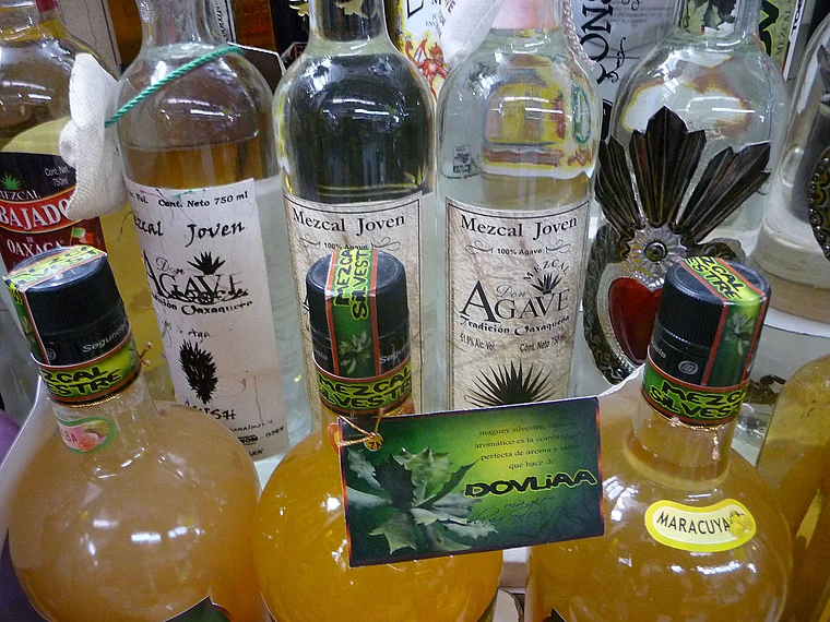 Mexiko Mezcal Joven Flaschen