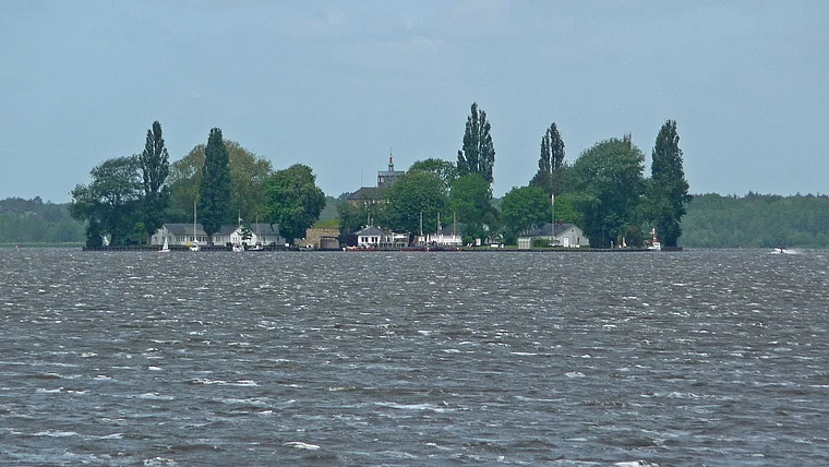Steinhuder Meer Wilhelmstein halbtotal