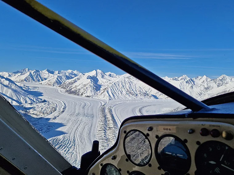 Yukon Kluane National Park Rundflug
