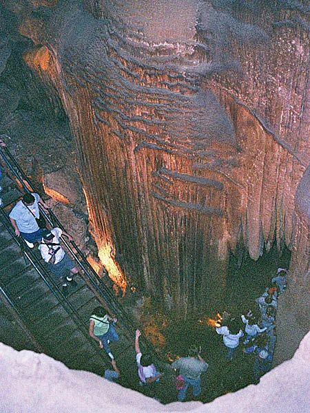Kentucky Mammoth Cave National Park Frozen Niagara