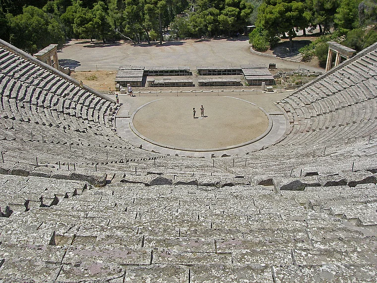 Peloponnes Epidaurus Amphitheater