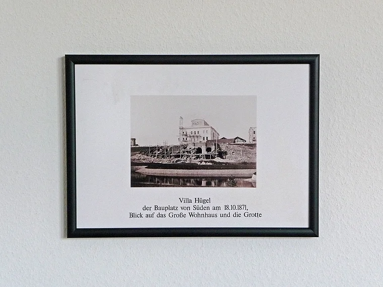 Essen Foto Villa Hügel im Bau