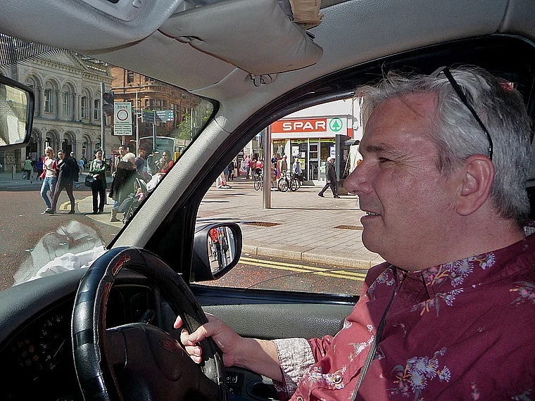 Belfast Black Cab Tour Billy Scott