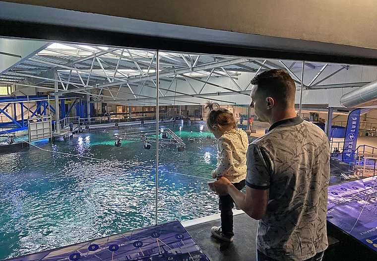 Boulogne-sur-Mer Aquarium von oben