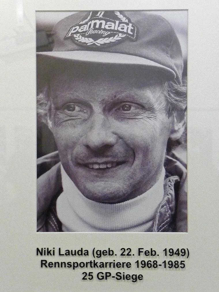 Nürburgring Museum Foto Niki Lauda