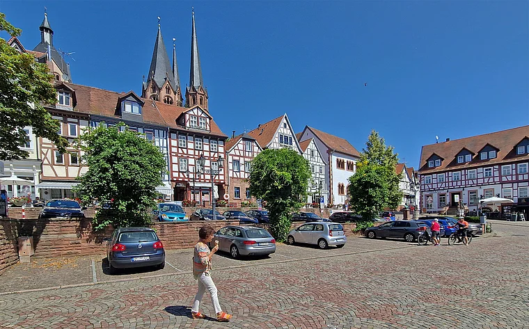 Gelnhausen Untermarkt Sommer