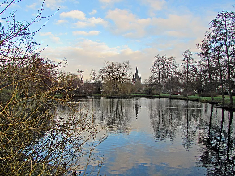Neustadt Bürgerpark Teich