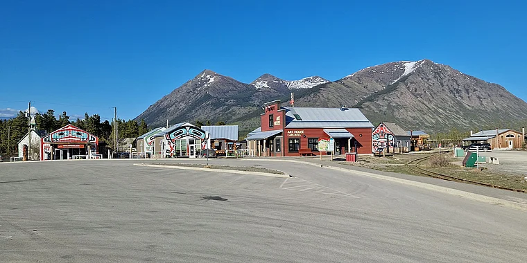 Yukon Carcross Visitor Center Totale
