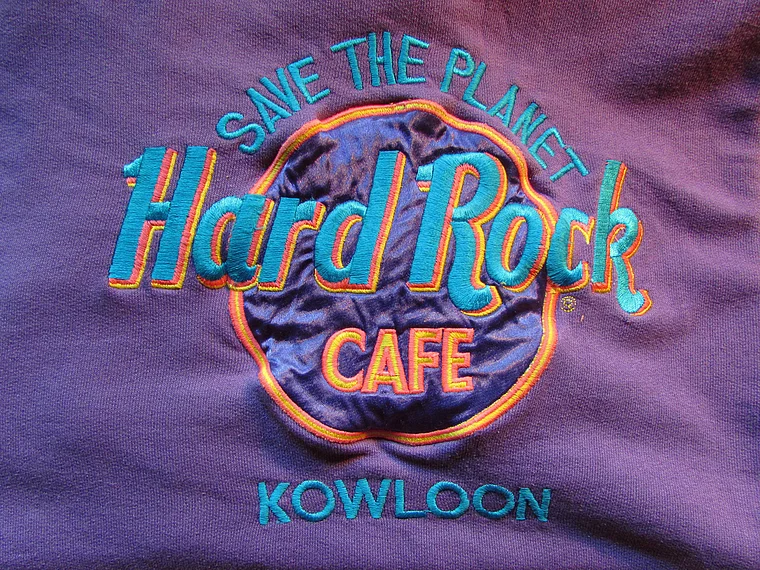 Hard Rock Cafe Sweat Shirt Kowloon
