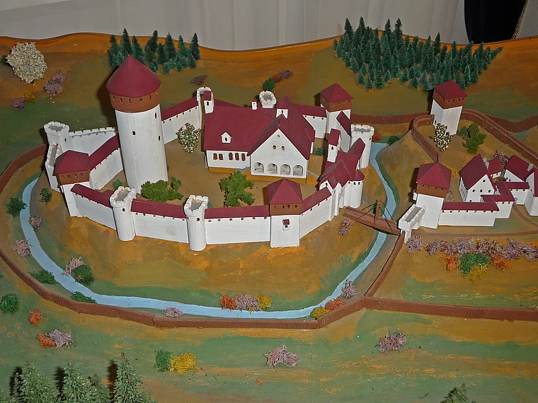 Burg Wittelsbach Modell