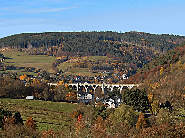 Willingen Viadukt Herbst