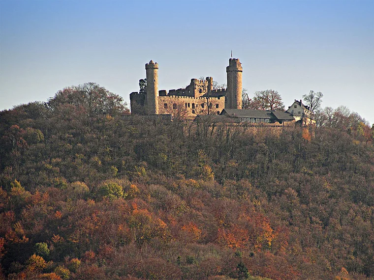 Bensheim Schloss Auerbach Herbst
