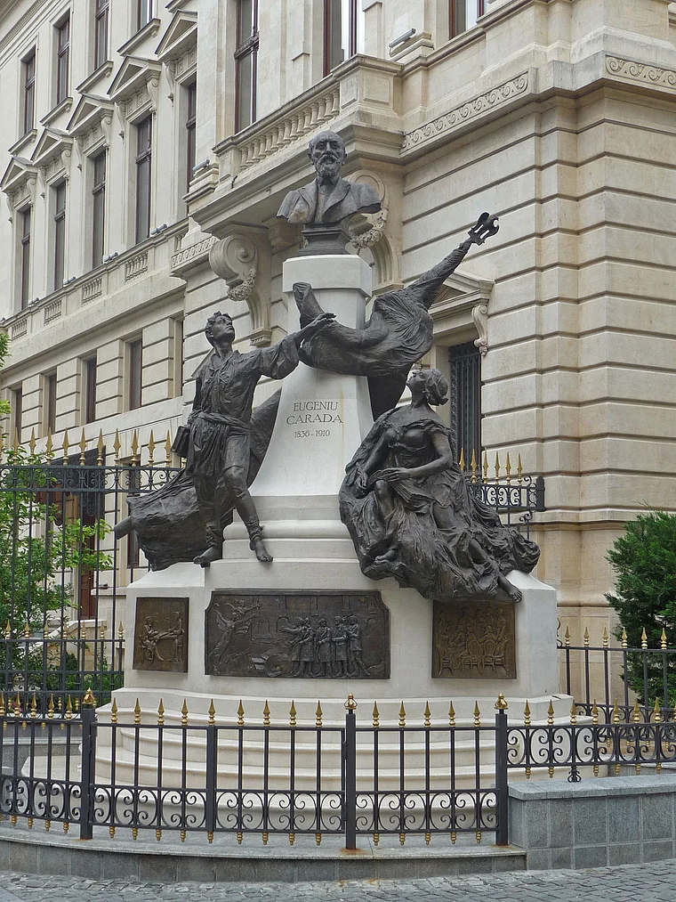 Bukarest Denkmal Eugenio Carada