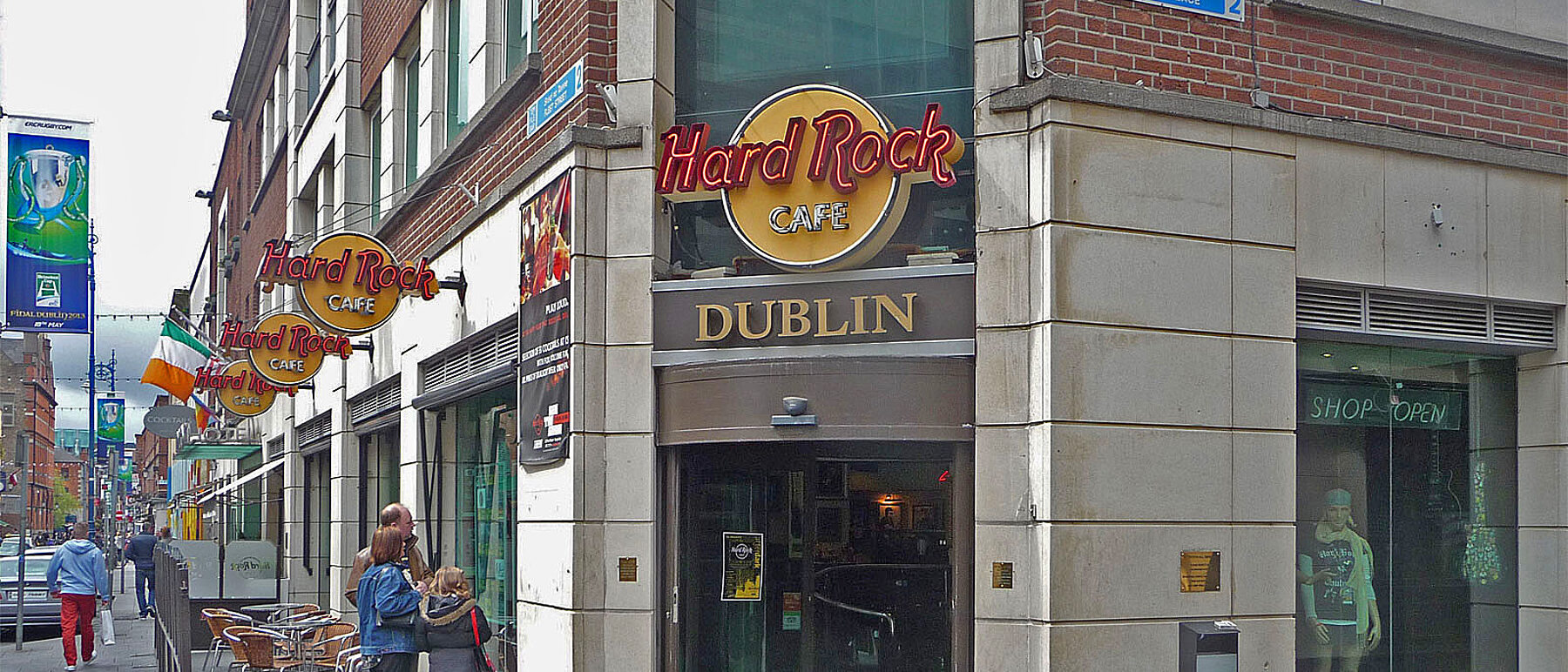 Hard Rock Cafe Dublin außen