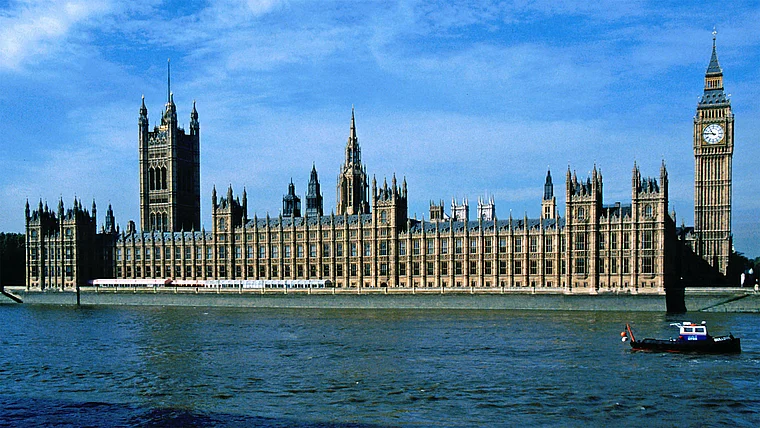 London Parlamentsgebäude außen