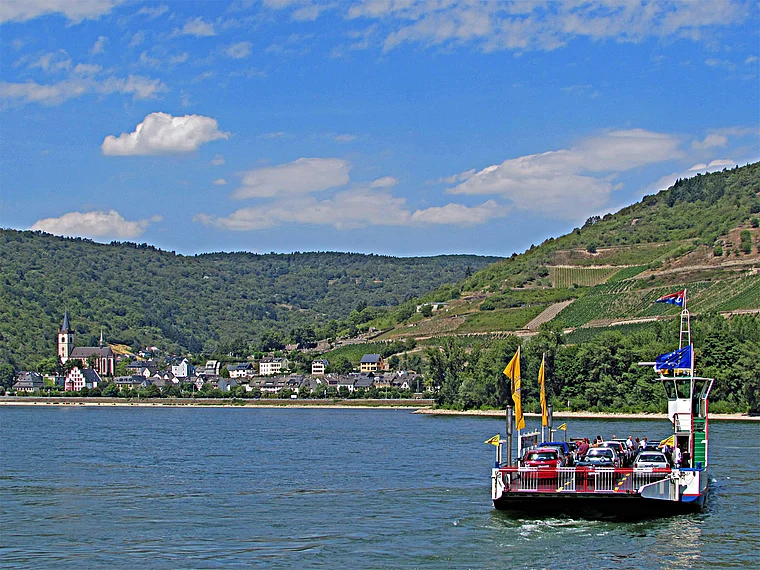 Lorch Rheinfähre