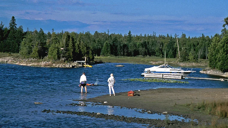 Michigan Upper Peninsula St. Ignace Landschaft