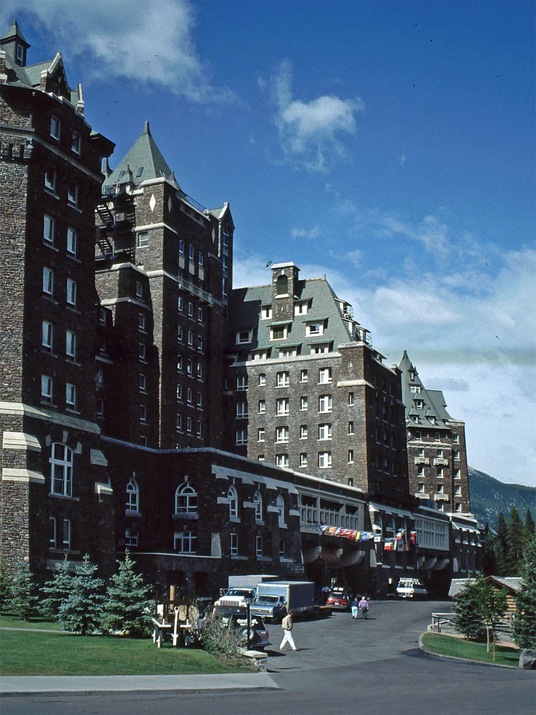 Alberta Banff Springs Hotel außen