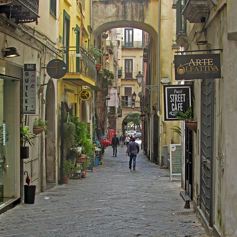 Salerno Altstadtgasse