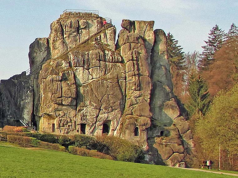 Die Externsteine im Teutoburger Wald