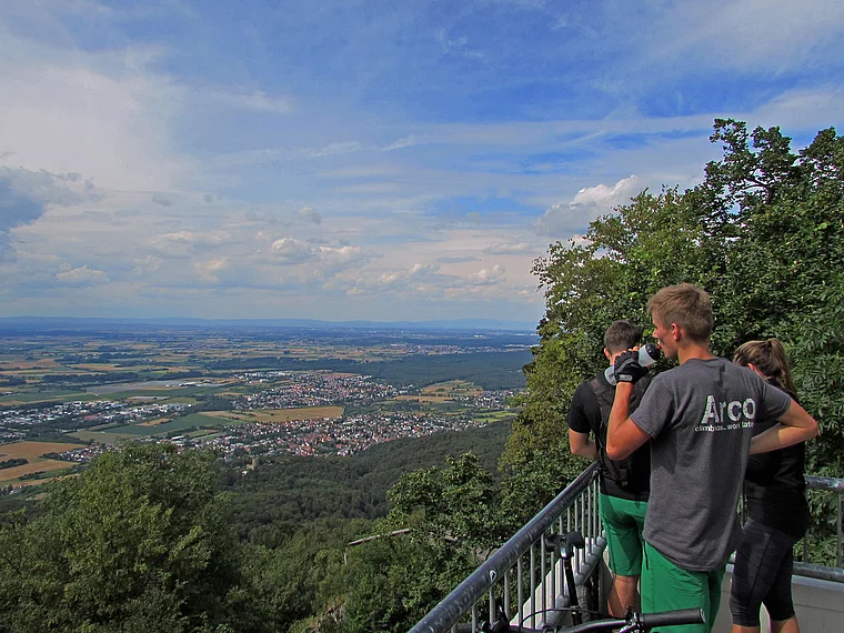 Zwingenberg Melibokus Aussicht
