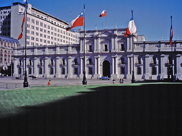 Chile Santiago Moneda außen