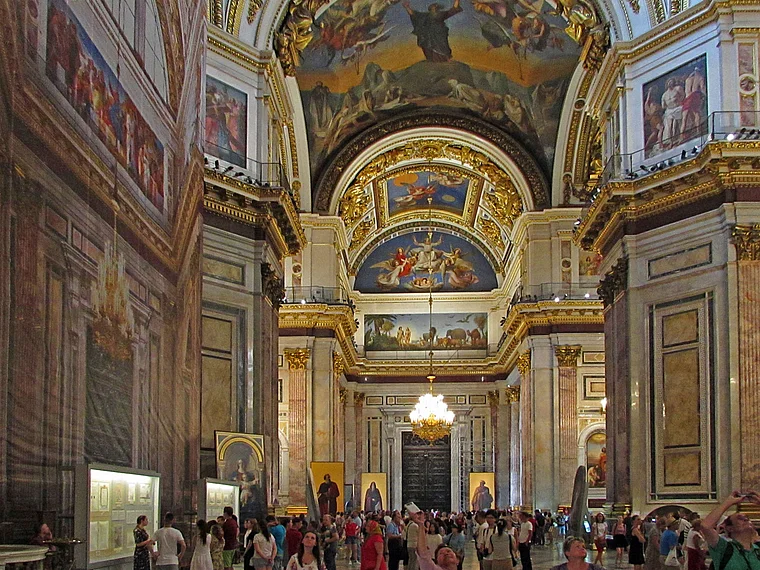 St. Petersburg Isaakskathedrale innen