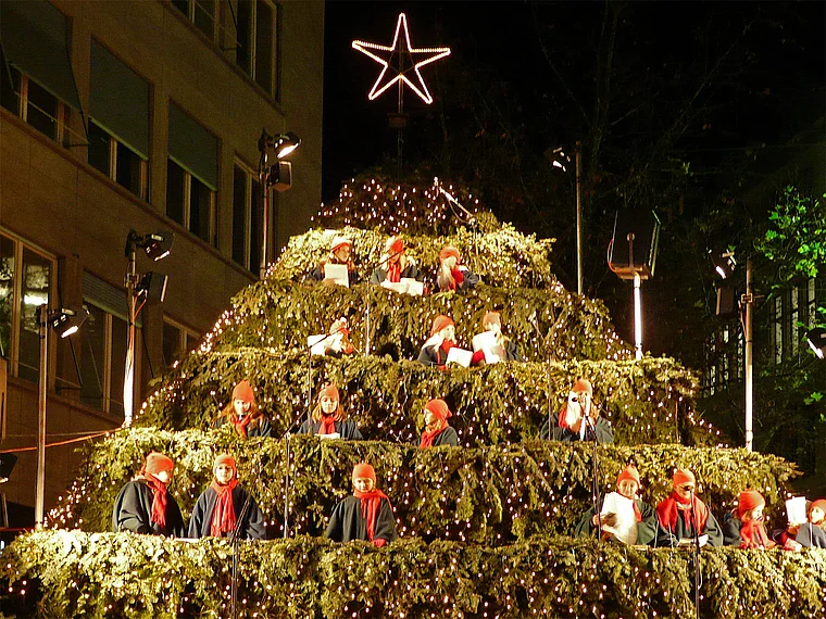 Zürich Singing Christmas Tree