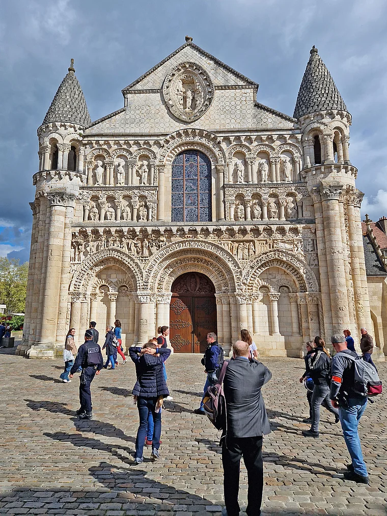 Poitiers Notre Dame la Grande Fassade