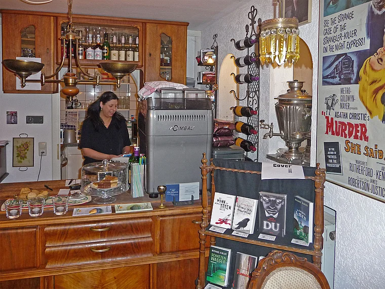 Vulkaneifel Hillesheim Cafe Sherlock außen