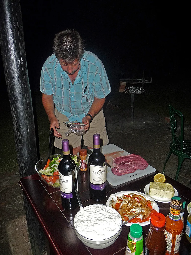 Südafrika Drakensberge Braaivleis Zutaten