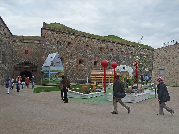 Koblenz Bundesgartenschau Festung Ehrenbreitstein