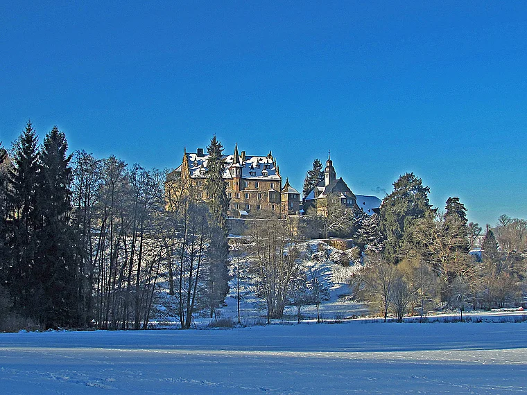 Lauterbach Schloss Eisenberg Winter