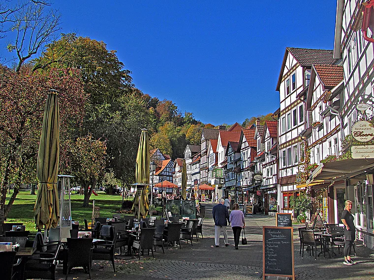 Bad Sooden-Allendorf Kurpark Fachwerk
