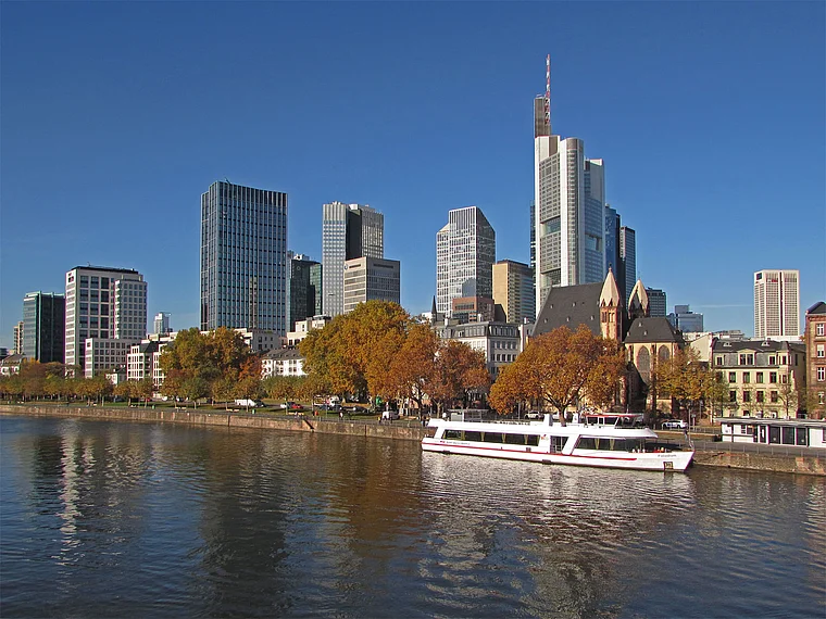 Frankfurt Skyline Herbst