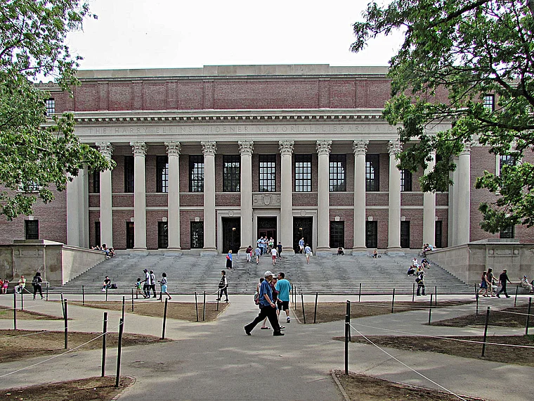 Cambridge Massachusetts Harvard Bibliothek