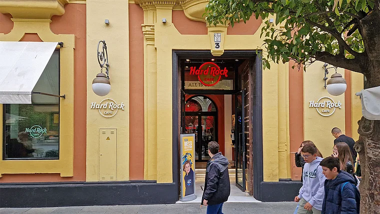 Hard Rock Cafe Sevilla außen