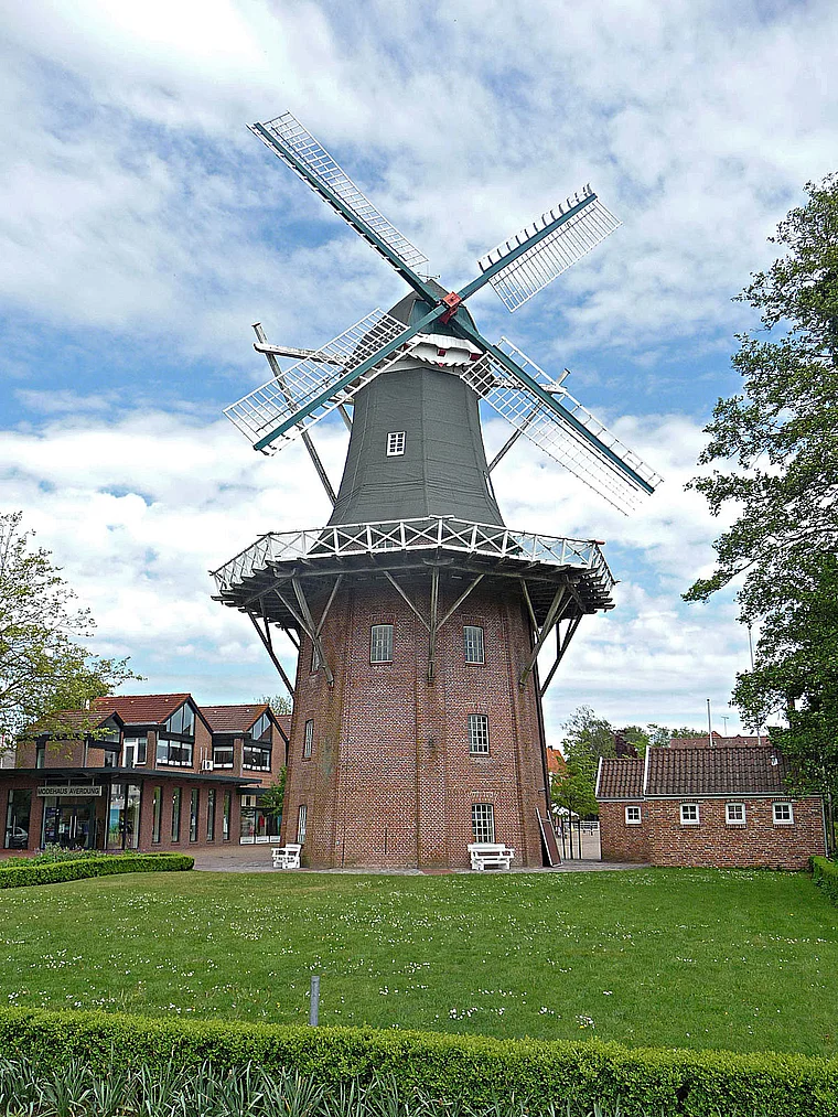Papenburg Meyer Mühle Frühling