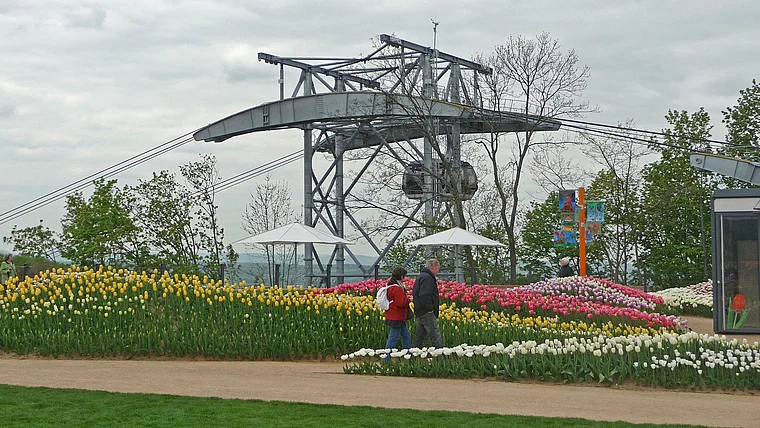Koblenz Bundesgartenschau Festungsplateau Seilbahn