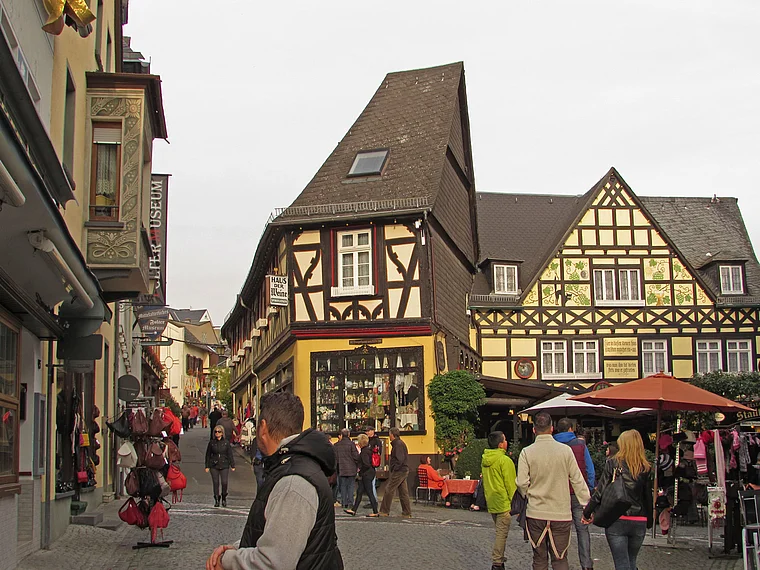 Rüdesheim Altstadt Fachwerk