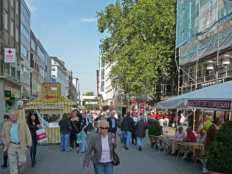 Essen Kettwiger Straße Fußgängerzone