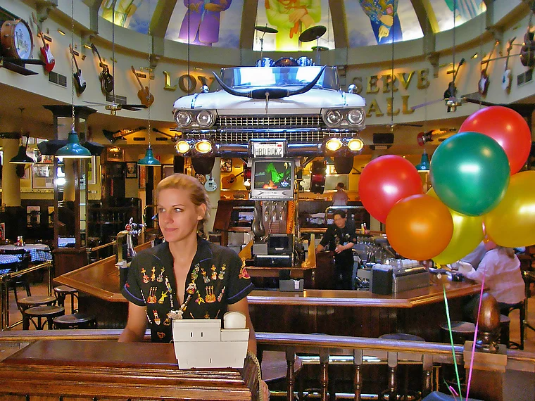 Hard Rock Cafe Sydney innen