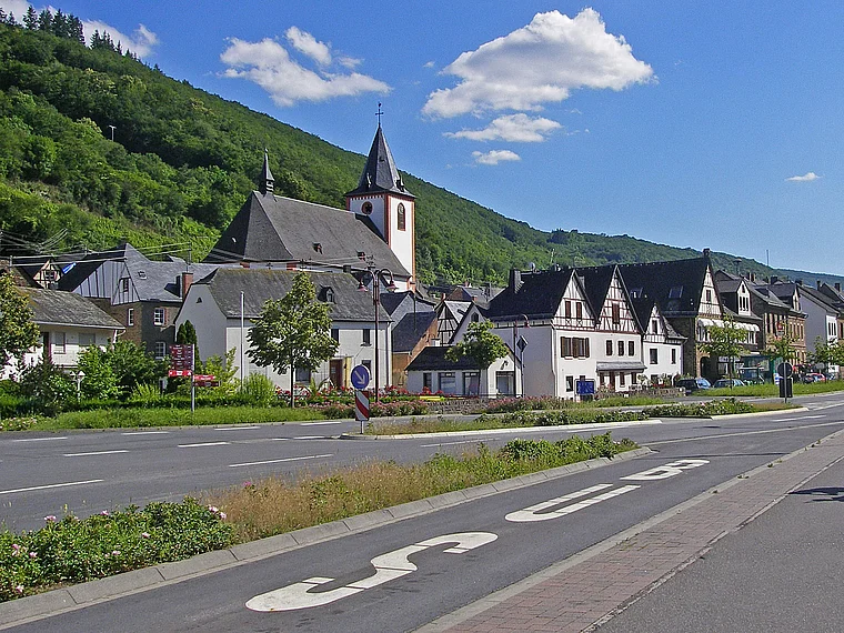 Burgen an der Mosel Ortsansicht