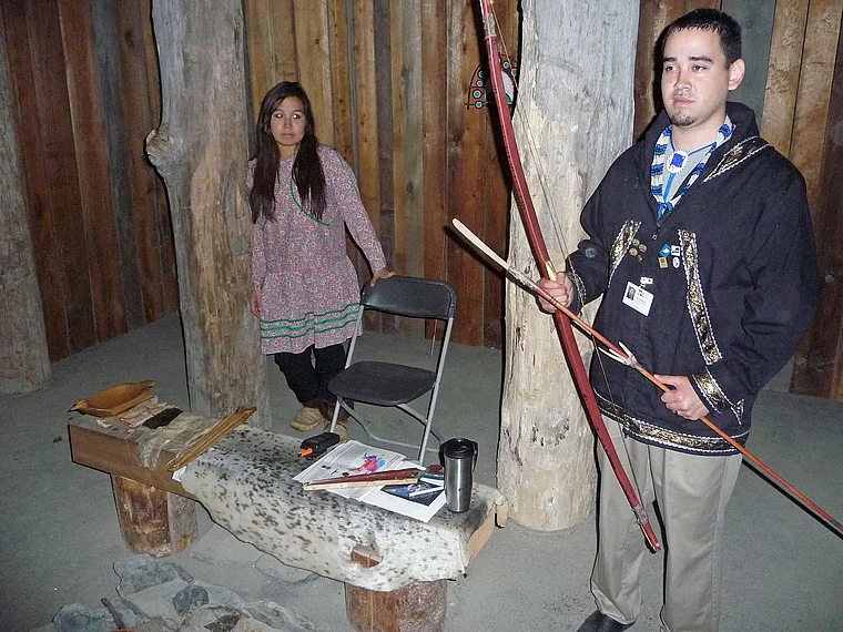 Alaska Anchorage Native Heritage Center Harold Wilson